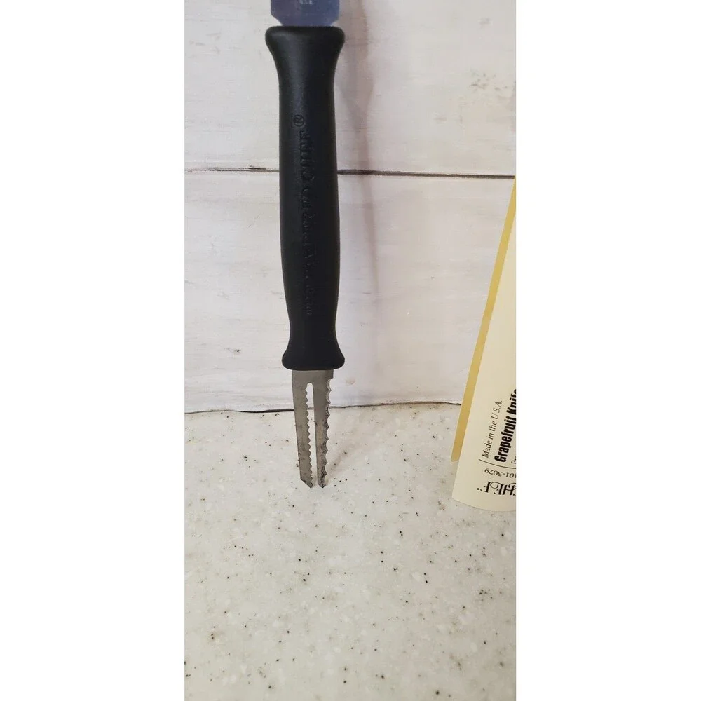 Pampered Chef Grapefruit Knife #1265 Serrated Double Edge Citrus Tool Retired
